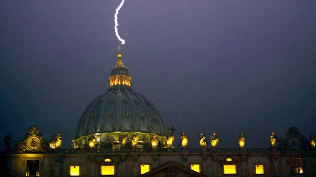 Lightning Vatican