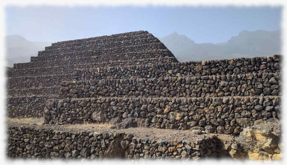 Pyramid Guimar Teidi Volcano