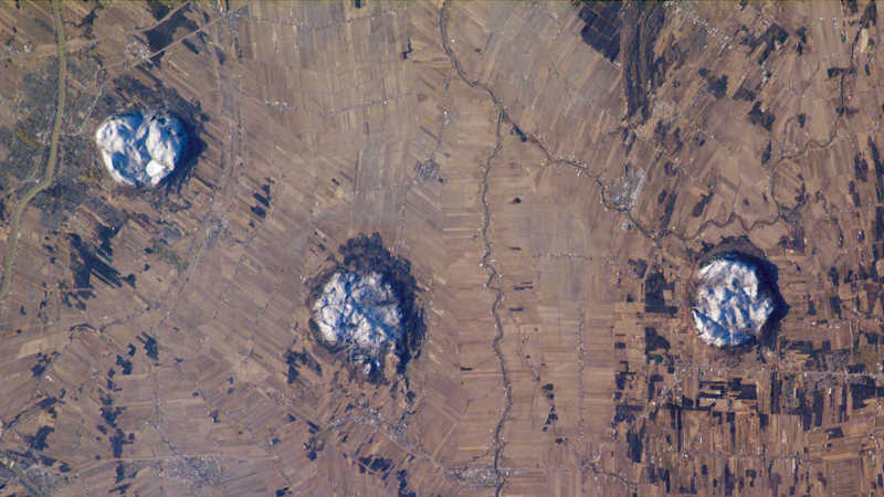 Monteregian Hills From Space