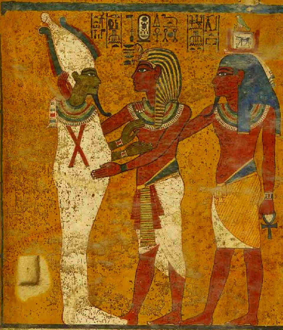 Tutankhamun Tomb North Wall